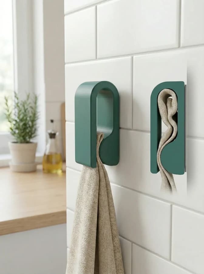 Minimal Duvar Kancası – Çok Amaçlı Dekoratif Askı Aparatı